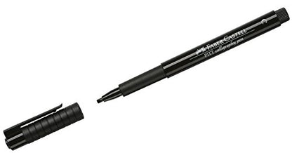 Faber Castell 167599 2.5 mm "B Pitt Artist" India Ink - Black