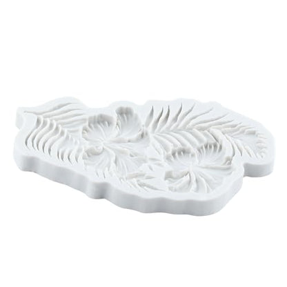 Flower Polymer Clay Molds Hibiscus Flower Silicone Mold - color: Style C