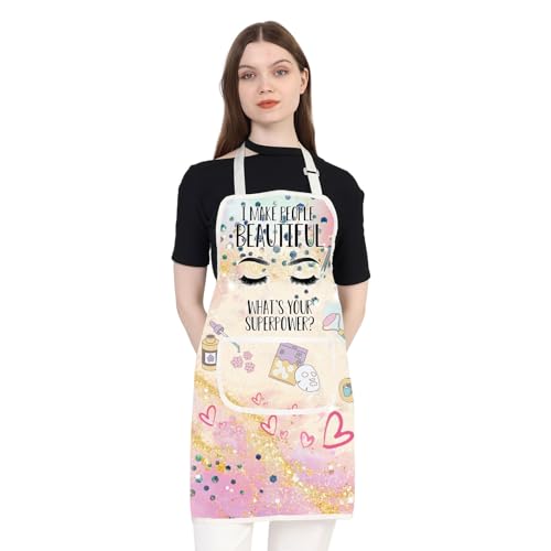 JXGZSO Esthetician Apron - Estheticians & Cosmetologist Apron Gifts for Makeup Artists & Beauticians - color: Esthetician Super Apron