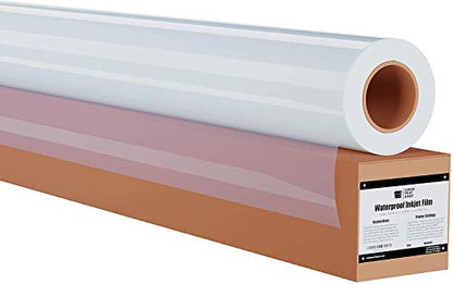 Screen Print Direct® Waterproof Inkjet Transparency Roll (42" x 100') | 5 Mil Transparency Film for Silk Screen Printing, Waterproof Inkjet Film Rolls for Screen Printers (42" x 100') - size: 42 x 100 roll - 2" core