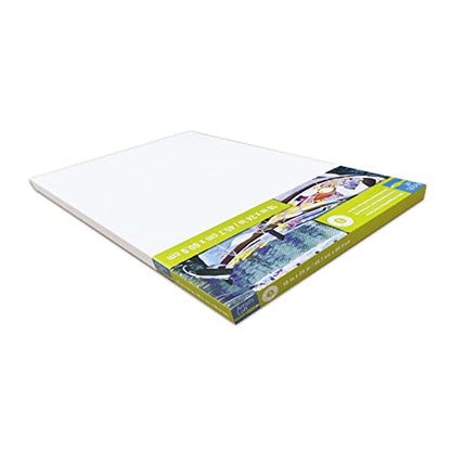 Artist's Loft 18" x 24" Level 3 Gallery Wrapped Heavy Duty Canvas - Archival Quality and Acid Free Cotton Canvas for Acrylic and Oil Paints - 1 Pack - size: 18 x 24
