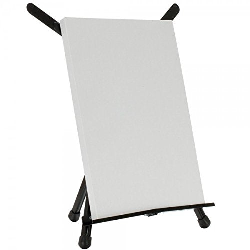SoHo Urban Artist Black Aluminum Tabletop Easel Stand, Portable Easel for Display, Painting Canvas and More, Set of 1 - size: 1 Unit