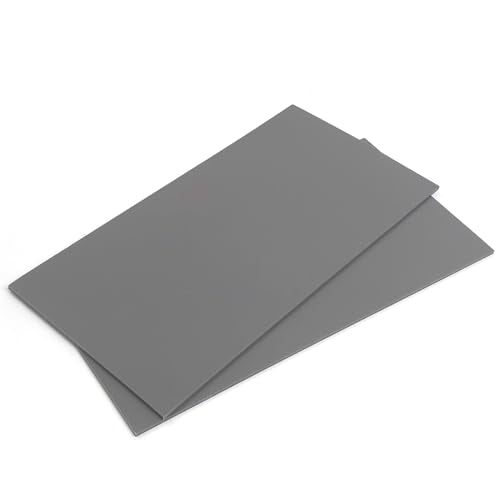 2 Pcs 6x12 Soft Linoleum Carving Block, Linocut Block for Printmaking, Gray | Engraving Art Project, Printmaking Artist Studio Supplies - color: Gray, size: 6'' x 12'' 2 Pack