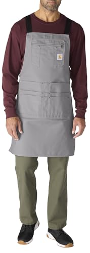 Carhartt Men's Firm Duck Apron - color: Asphalt, size: One Size
