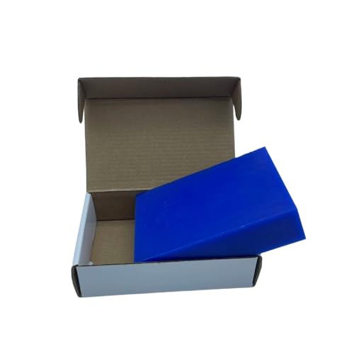 One Pound Blue Wax Block Slice Sheet for Jewelry Carving Ring Making Modeling Tool Casting (Wax Block) - color: Wax Block