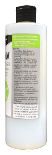 Polyurethane Varnish Gloss - 16oz Bottle