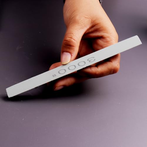 Sharpening Stone Sticks,Triangular 10pcs Green Carbon Oilstone Sanding Bar for sharpening cutting tools, Honing Steel Tool (5.9 * 0.47Inch) - size: 5.9*0.47Inch