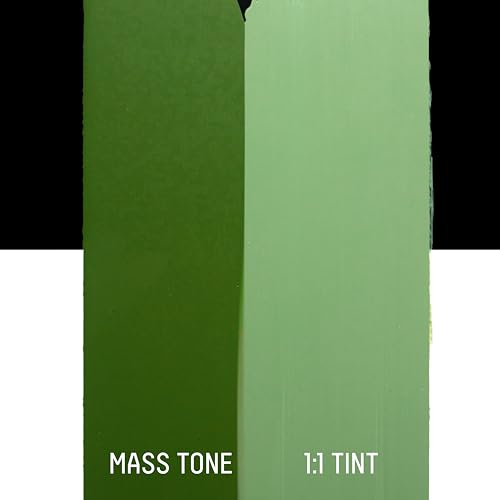 Liquitex Soft Body Acrylic Paint, 2-oz Bottle, Chromium Oxide Green | Low Viscosity, Highly Pigmented, Satin Finish, Retains Subtle Brush Strokes, Great Surface Coverage, Highly Versatile - color: Chromium Oxide Green, style: 2-oz Bottle