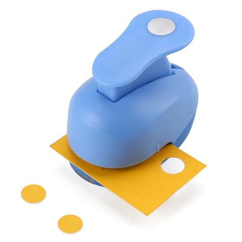 3/8 Inch Circle Punch - Creates Perfect Circles Every Time, Handmade Scrapbooking Tool for Card Making, DIY Photo Albums, Invitations & Decorations - size: 3/8 Inch