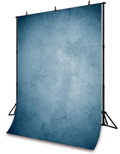 5X7FT Retro Blue Art Portrait Backdrop Seamless Vinyl Photography Photo Background Studio Prop PGT525A
