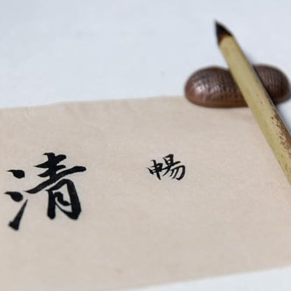 QingChang Chinese Calligraphy Brush Set - Sumi Ink Brush Pens for Small Regular, Running & Cursive Script, Japanese Kanji - 1pc - color: 0401. QingChang 1pc