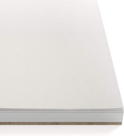 ARTEZA Watercolor Paper, 14 Sheets, 9x12 Inches Watercolor Pad, 140lb/300gsm, 100% Cotton, Double-Sided, Cold Press, Acid Free Art Paper - style: 14 Sheets (Double Sided)