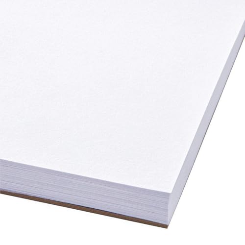 KINGART Drawing Paper Pad – 8x10 Inch, 1-Pack – 75 Sheets (70 lb / 110 GSM), Textured Acid-Free Paper – Top Spiral-Bound Sketchbook for Dry Media