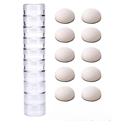 BAOFALI 10PCS Ink Blending Foams Replacement Refill Foam Storage Box for Foams Scrapbooking Painting Drawing Art Supplies Handle Ink Tools Embossing Stencils - size: 20PCS