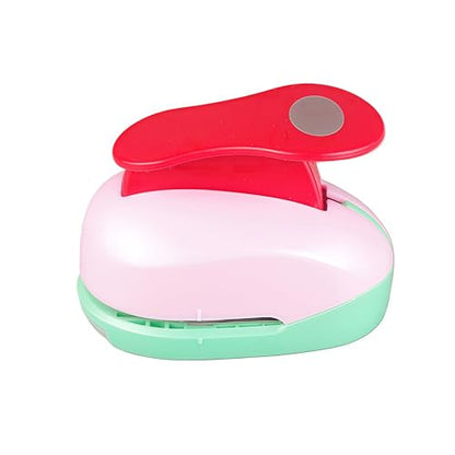 Oval Punch 1 inch Craft Lever Punch Handmade Paper Punch for Crafting Scrapbooking,DIY Card Making Candy Colour by Rondam 1 inch Oval - color: 1 inch Oval