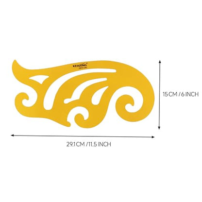KEARING 1330 Single French Curve Ruler - Flexible Plastic Sewing Template - style: 1330(30CM)