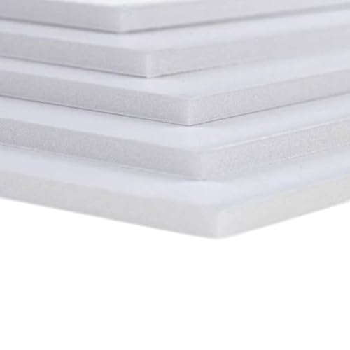 Gator Foam Board 16 x 24 x 3/16” – 5 Pack – Rigid Lightweight Gatorfoam Panel – Smooth Surface for Signs, Mounting & Displays – Professional Graphic Arts & Exhibit Board – White - color: White - 5 Pack, size: 16x24