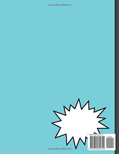 Make Your Own Comic: A Comic Creation Kit, Perfect Activity for Kids and Teens! (Blue Cover)