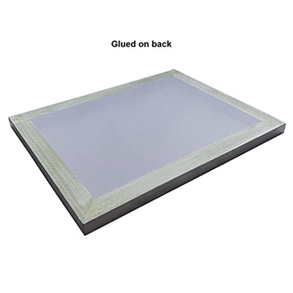 Aluminum Silk Screen Printing Screens 20 x 24 Inch Frame-110 White Mesh (2 PCS) - size: 2 PCS