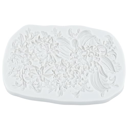 Chrysanthemum Flower Polymer Clay Molds Chrysanthemum Silicone Mold - color: Style W