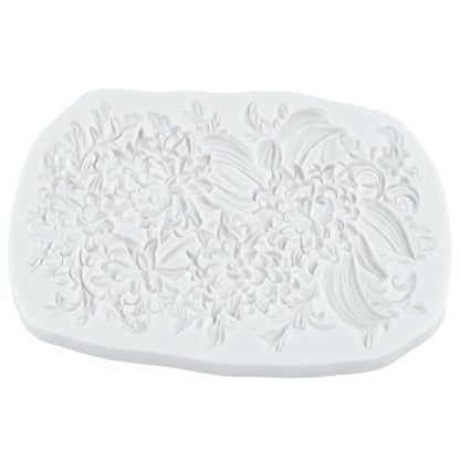 Chrysanthemum Flower Polymer Clay Molds Chrysanthemum Silicone Mold - color: Style W