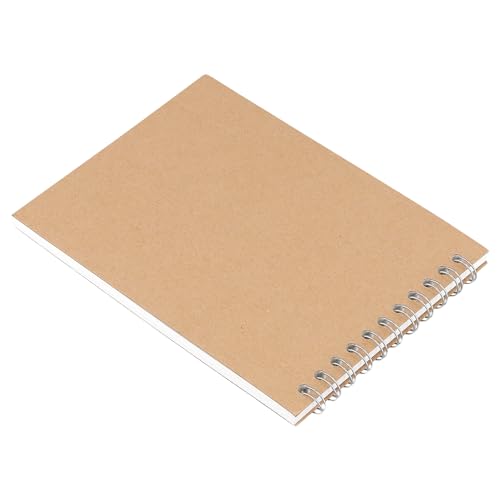 HEIHAK 30 Pack A6 Sketch Notebooks, 120 Pages 60 Sheets Top Spiral Bound Pocket Sketchbooks, Small Spiral Notepads Sketch Pads Bulk for Drawing, Sketching, Painting, Writing, Crafting, 4" x 6" - size: A6 120 Pages 30 PCS