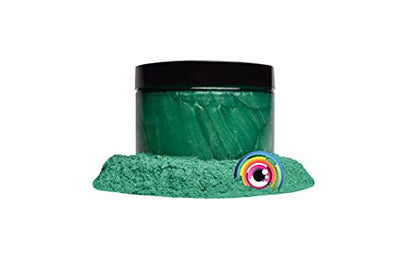 Eye Candy Pigments Premium Green Mica Powder - Emerald Green (50gr) - for Epoxy, Resin, Soap, Paint, Woodworking, Acrylic Pouring, Bath Bombs, Fishing Lures - DIY Arts and Crafts Additive - color: Emerald Green