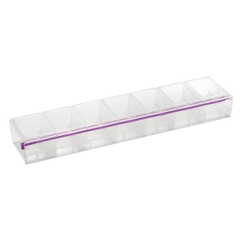 Craft Mates Craft & Sewing Supplies Organizer, 14 Locking Compartments, 3XL | Clear Plastic Storage for Buttons, Pins, Jewelry, Diamond Art & Craft Supplies, Large Portable Organizer for Crafters - style: 7 Locking Compartments (3XL)