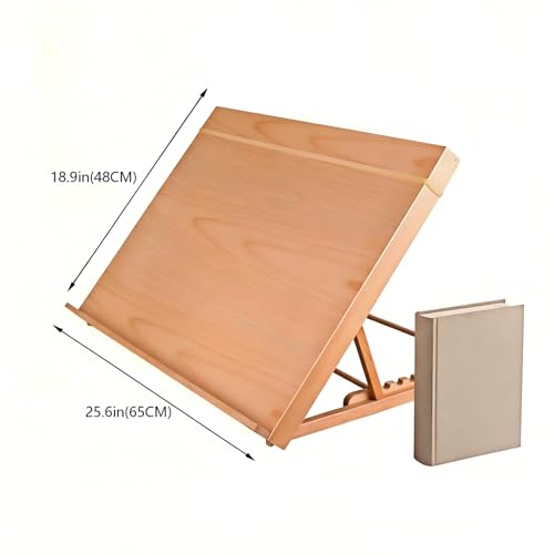 HSK A2 Light Pad Professional Custom Wooden Stand，A2 Light Box Stand and Light Pad Stand,19 Inches by 26 Inches