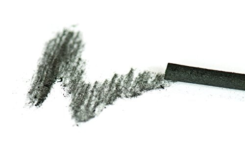 Grumbacher Vine Charcoal, Extra Soft, Black, 3 Pack (V40) - color: Black, size: 3-Pack, style: Extra Soft