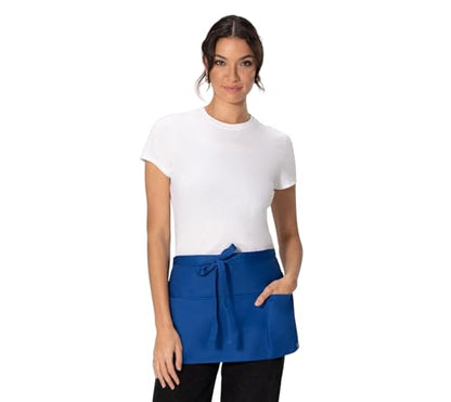 Chef Works Unisex Waitress Apron - color: Royal Blue