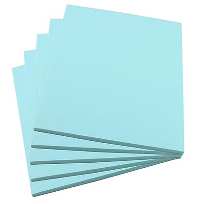 5 PCS 8.5"x11" Rubber Carving Blocks, A4 Large Linoleum Blocks for Printmaking, Engraving Crafts - color: Blue