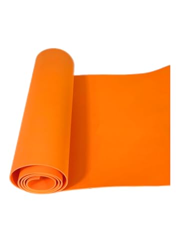 EVA Foam Roll | High Density 85kg/m3 | 2mm Thick | 48"x14" | Ideal for Cosplay, Crafts, DIY Projects (Orange 1pc) - color: Orange 1pc