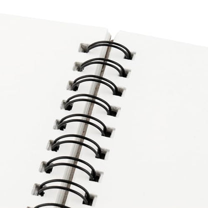 LEXININ 10 PCS A4 Spiral Bound Sketchbook, 30 Sheets/60 Pages of 160gsm Paper Drawing Pad, Landscape Sketchbook, Kraft Cover Sketch Pad for Painting, Drawing