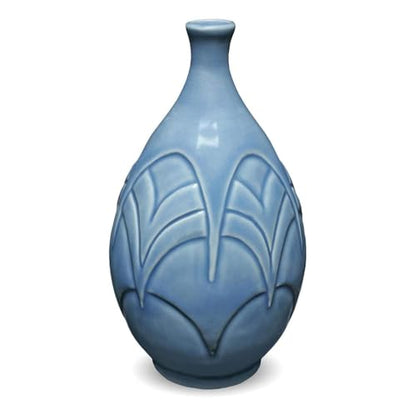 AMACO Celadon High Fire Gloss Glaze, 16 oz. (473 mL), C-21 Sky | Transparent, Mixable Mid-High Fire Cone 5-6 (C) Liquid Ceramic Pottery Glaze for Bisque - color: C-21 Sky