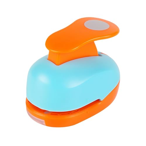 Circle Punch 5/8 inch Craft Lever Circle Shape Lever Punch Handmade Paper Candy Color by Random 5/8 inch（16mm） - color: EVA-Circle-5/8