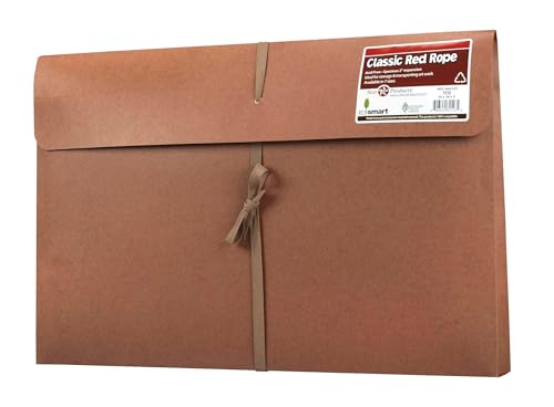 Star Products Cloth Tie Tape Art Portfolio, 11-3/4 x 9-1/2 x 2 Inches - size: 9.5" x 11.75"