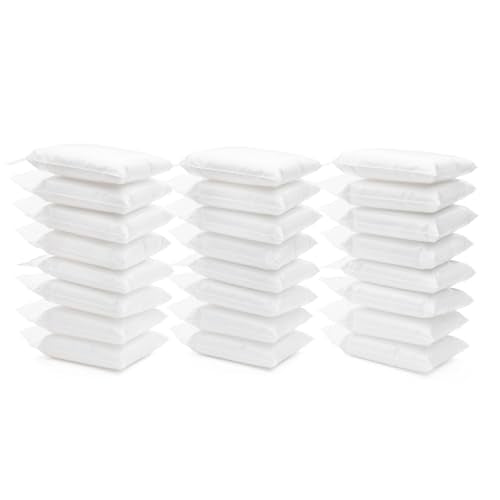 White Air Dry Foam Clay Total 8oz - Super Soft Modeling Clay for Kids Age 3-12, Ultra Light, Safe & Non-Toxic Molding Clay, Perfect for Arts & Crafts, Gift for Boys and Girls, 24-Set of 0.33oz Bags