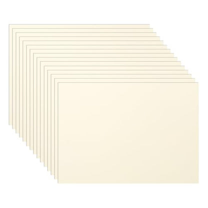 Guakicae 100 Sheets Cream Cardstock 8.5 x 11 Certificate Paper 110lb | Thick Off White Paper Card Stock for Invitations, Thank You Cards, DIY Card Making, Menus, Recipe - color: Cream, size: 8.5x11-100pcs