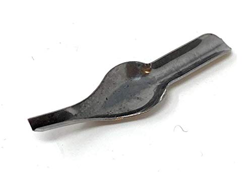 ESSDEE 0.5mm Linoleum Cutter Tool - No. 1 Size Lino Blades - High Carbon Steel - Pack of 5 - Made in UK - size: No 1