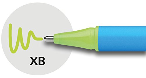 Schneider Slider Edge XB Ballpoint Pen, Box of 10, Light Green (152211) - color: Light Green, size: 1 Count (Pack of 10)
