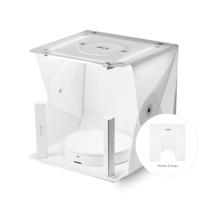 Foldio2 Plus + 360 Studio Set (15inch Photo lightbox Studio with 360 Photography Turntable Set / 15" Photo Light Box / 10" Bluetooth 360 Turntable Included) - size: Foldio2 Plus + 360 Studio Set