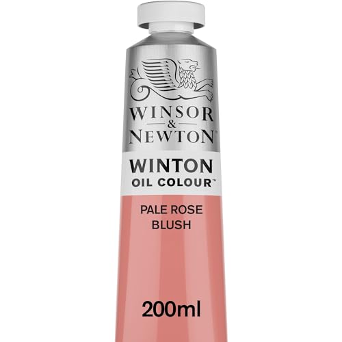 Winsor & Newton Winton Oil Color, 200ml Tube, Pale Rose Blush | High-quality pigments, Durable, Lightfast, Permanent, Uniform Consistency, Great Pigment Load - color: Pale Rose Blush, size: 6.75 Fl Oz (Pack of 1), style: 6.75-oz Tube