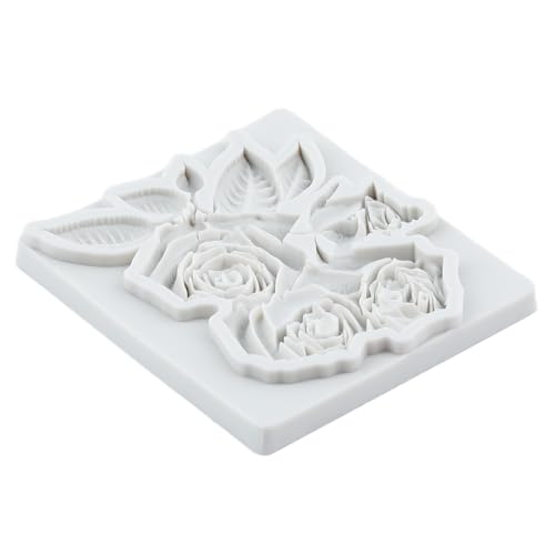 Rose Silicone Molds Rose Flower Polymer Clay Mold - color: Style M