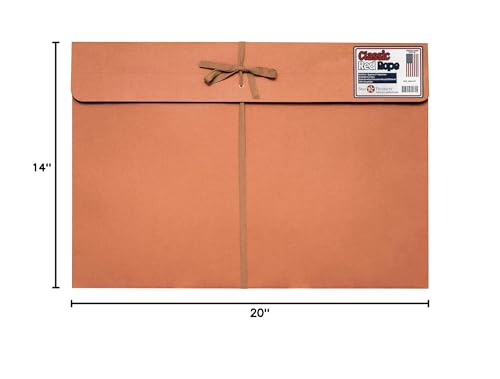 Star Products Cloth Tie Tape Art Portfolio, 20 x 14 x 2 Inches - size: 14" x 20"
