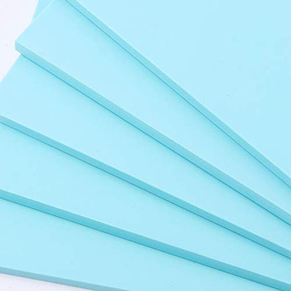 ZOENHOU 20 PCS 4 x 6 Inch Blue Rubber Stamp Carving Blocks, Creative Soft Linoleum Block Stamp for Making Stamps Engraving Crafts Supplies - color: Blue
