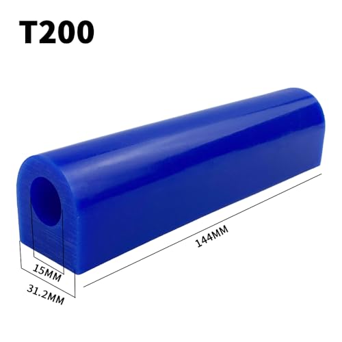 NIUPIKA Carving Wax Ring Tube for Making Rings Mold Hard Wax Blank Large Flat Side Tube Blue Color (All) - size: All