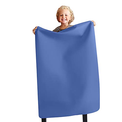 MonsterMat 36x24 Inch Extra Large Silicone Table Protector Craft Mat for Painting, Clay, Projects, Arts and Crafts and More. Easy Clean Up and Rolls for Storage. Largest Mat Available. (Blue) - color: Blue