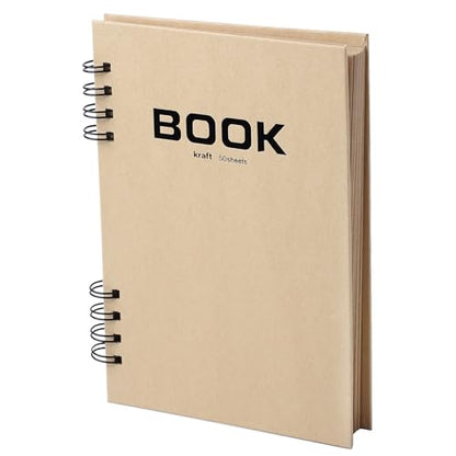 SuyuanArt A5 Toned Tan Sketch Pad, 5.5" x 8.5" (1 Pack, 50 Sheets) - Spiral Bound Mixed Media Sketchbook for Drawing, Doodling, Sketching & Painting - Acid Free, Artist Paper for Charcoal, Pencil, Pen - color: Toned Tan Sketch Pad (5.5" X 8.5") ﻿