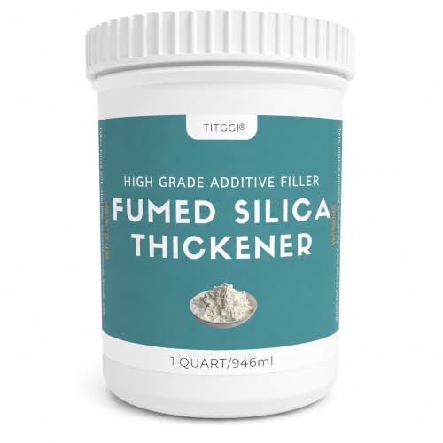 TITGGI Fumed Silica Thickener for Epoxy Resin and Coatings, 1 Quart - style: Fumed Silica Silica Powder